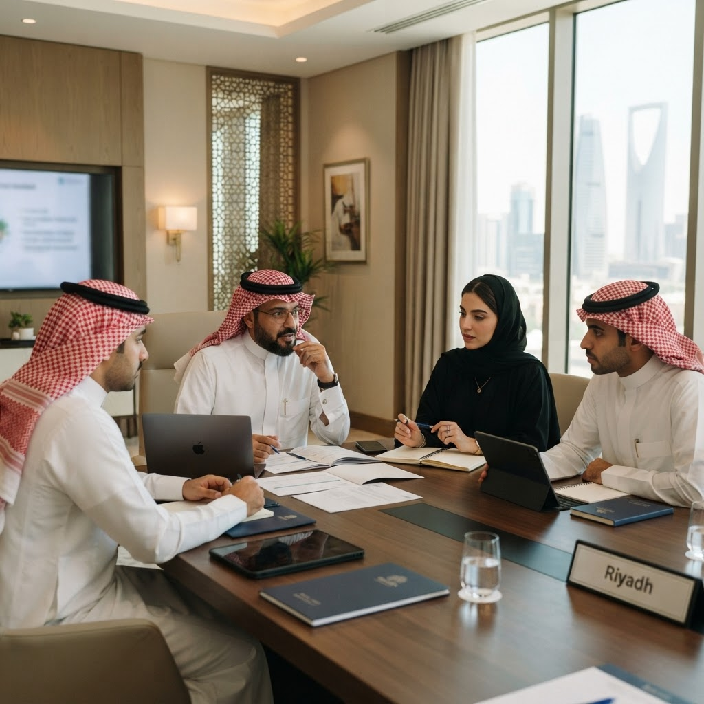 اجتماع تنسيق أعمال في الرياض
